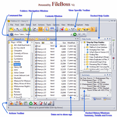 FileBoss screenshot